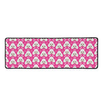 Cute Poodle Pattern Print Long Kitchen Mat