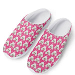 Cute Poodle Pattern Print Mesh Casual Shoes