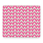 Cute Poodle Pattern Print Mouse Pad