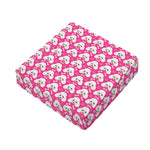 Cute Poodle Pattern Print Outdoor Seat Cushion Cover