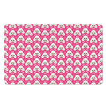 Cute Poodle Pattern Print Polyester Doormat