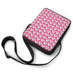 Cute Poodle Pattern Print Rectangular Crossbody Bag