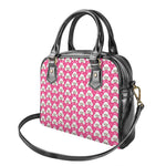 Cute Poodle Pattern Print Shoulder Handbag