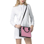Cute Poodle Pattern Print Shoulder Handbag