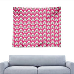 Cute Poodle Pattern Print Tapestry