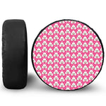 Cute Poodle Pattern Print Tire Cover