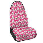 Cute Poodle Pattern Print Waterproof Car Seat Cover