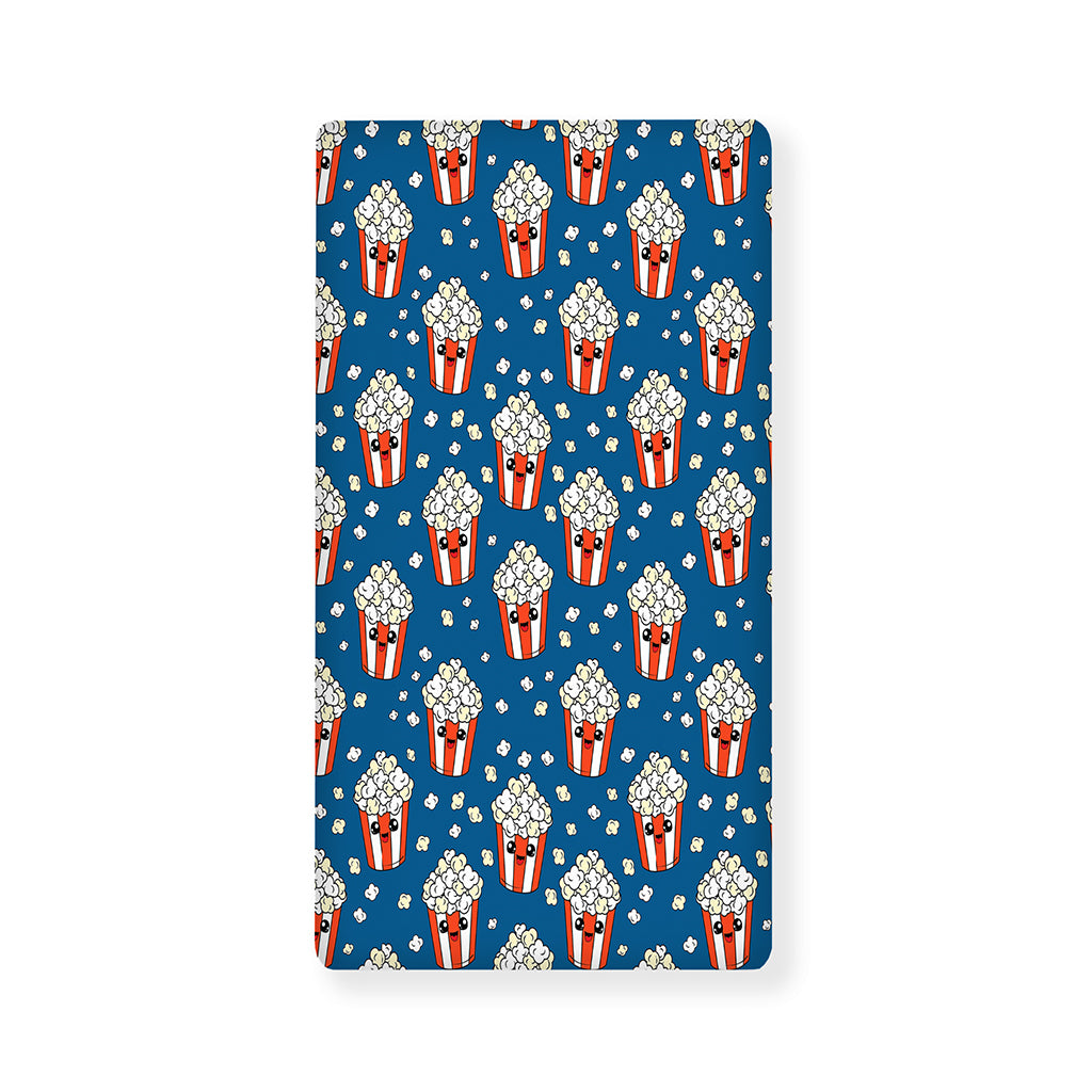 Cute Popcorn Box Pattern Print Baby Crib Sheet