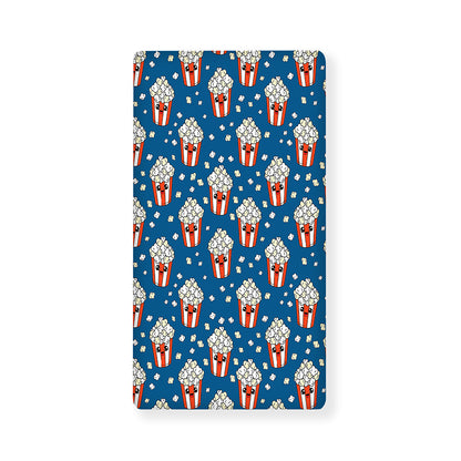 Cute Popcorn Box Pattern Print Baby Crib Sheet