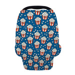 Cute Popcorn Box Pattern Print Baby Seat Cover