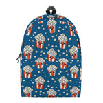 Cute Popcorn Box Pattern Print Backpack