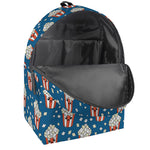 Cute Popcorn Box Pattern Print Backpack