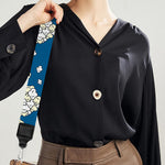 Cute Popcorn Box Pattern Print Bag Strap