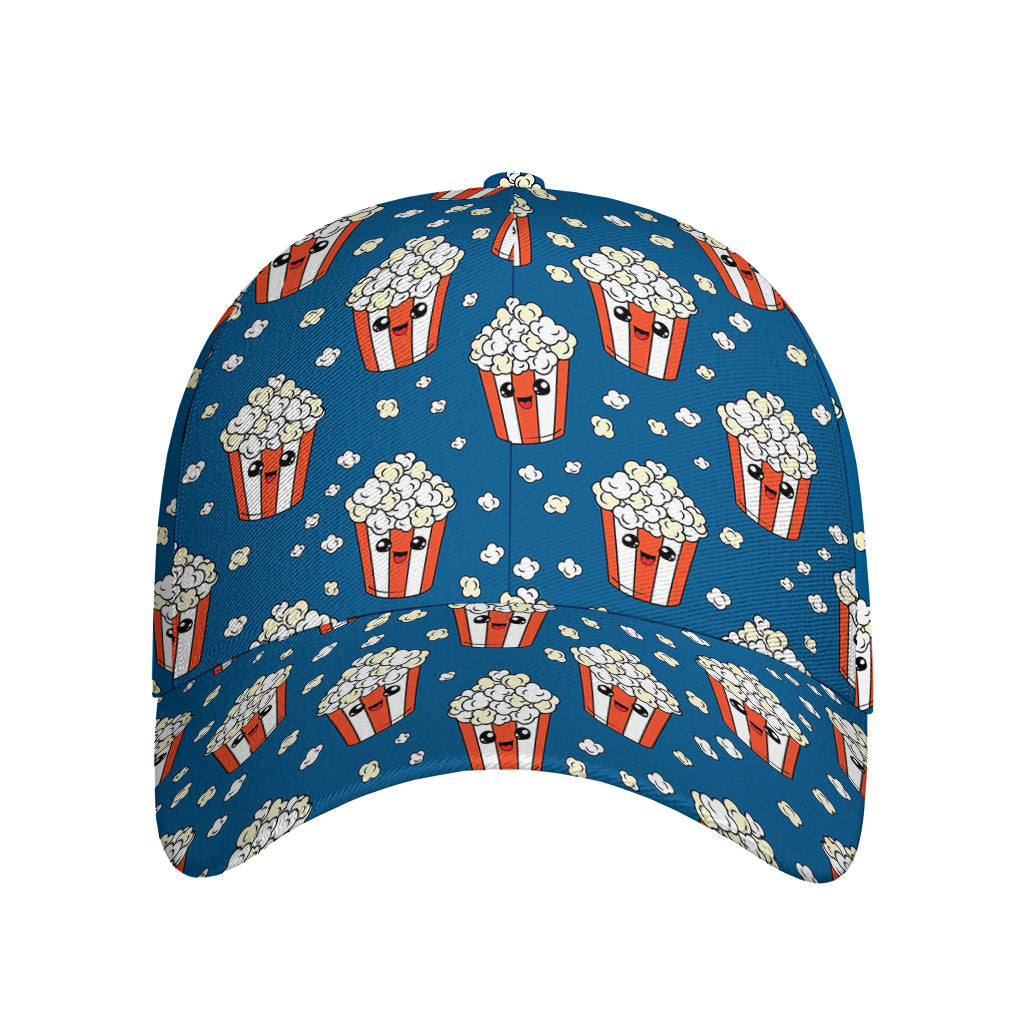 Cute Popcorn Box Pattern Print Baseball Cap