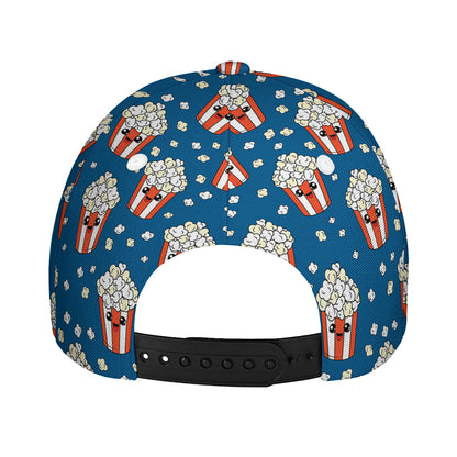 Cute Popcorn Box Pattern Print Baseball Cap