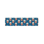 Cute Popcorn Box Pattern Print Bed Runner