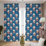 Cute Popcorn Box Pattern Print Blackout Pencil Pleat Curtains