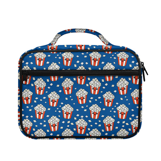 Cute Popcorn Box Pattern Print Briefcase Bible Bag