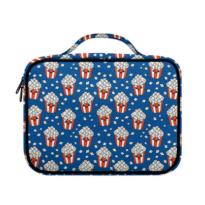 Cute Popcorn Box Pattern Print Briefcase Bible Bag