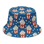 Cute Popcorn Box Pattern Print Bucket Hat