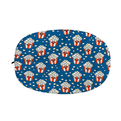 Cute Popcorn Box Pattern Print Car Side Mirror Covers