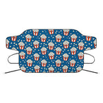 Cute Popcorn Box Pattern Print Car Windshield Snow Cover