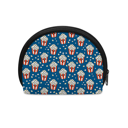 Cute Popcorn Box Pattern Print Coin Purse