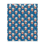 Cute Popcorn Box Pattern Print Curtain
