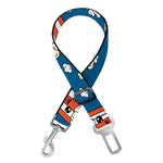 Cute Popcorn Box Pattern Print Dog Seat Belt