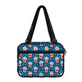 Cute Popcorn Box Pattern Print Double Strap Bible Bag