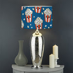 Cute Popcorn Box Pattern Print Drum Lamp Shade