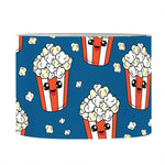 Cute Popcorn Box Pattern Print Drum Lamp Shade