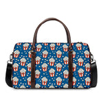 Cute Popcorn Box Pattern Print Duffle Bag