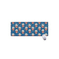 Cute Popcorn Box Pattern Print Extended Mouse Pad