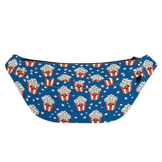 Cute Popcorn Box Pattern Print Fanny Pack