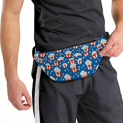 Cute Popcorn Box Pattern Print Fanny Pack