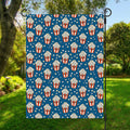 Cute Popcorn Box Pattern Print Garden Flag