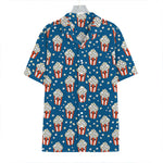 Cute Popcorn Box Pattern Print Hawaiian Shirt