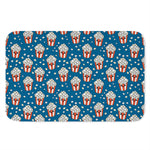 Cute Popcorn Box Pattern Print Indoor Door Mat