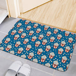 Cute Popcorn Box Pattern Print Indoor Door Mat