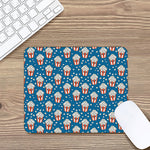 Cute Popcorn Box Pattern Print Mouse Pad