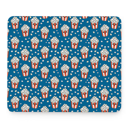 Cute Popcorn Box Pattern Print Mouse Pad