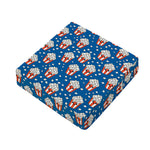 Cute Popcorn Box Pattern Print Outdoor Seat Cushion Cover