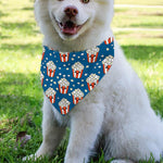 Cute Popcorn Box Pattern Print Over The Collar Dog Bandana