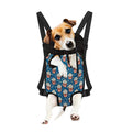 Cute Popcorn Box Pattern Print Pet Carrier Backpack