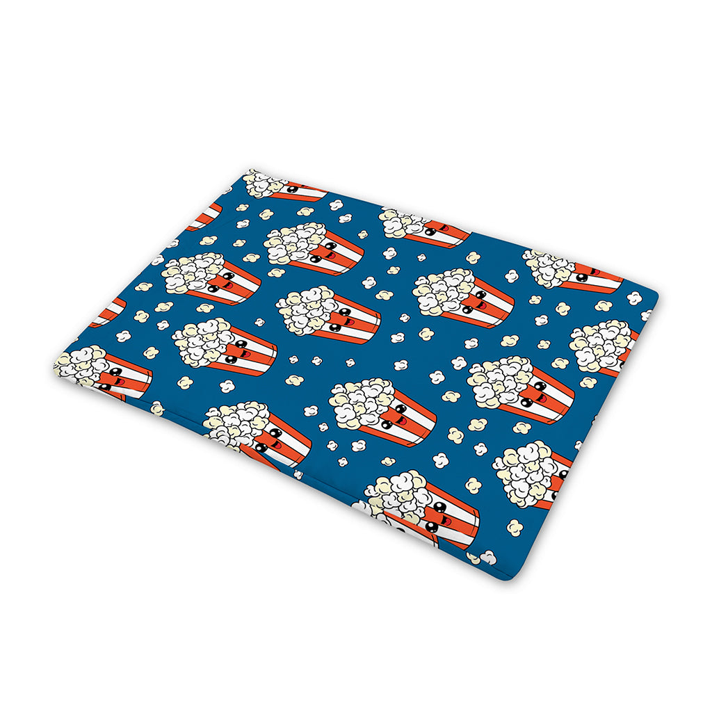 Cute Popcorn Box Pattern Print Pet Cooling Mat Cover