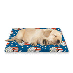 Cute Popcorn Box Pattern Print Pet Cooling Mat Cover