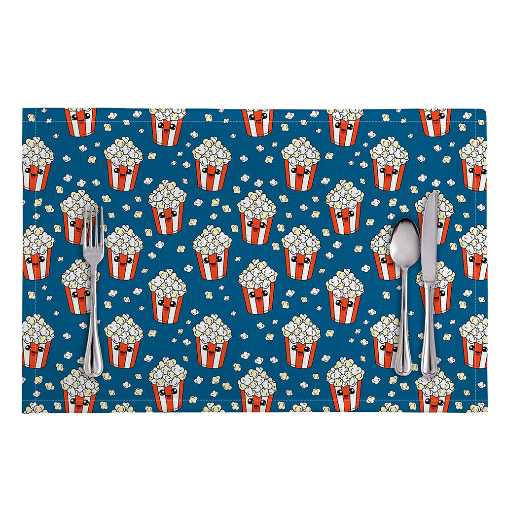 Cute Popcorn Box Pattern Print Placemat