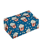 Cute Popcorn Box Pattern Print Rectangle Tissue Box Cover