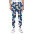 Cute Popcorn Box Pattern Print Joggers